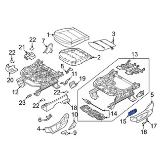 Ford OE - Front Left Power Seat Switch