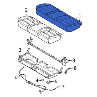 Ford OE - Rear Seat Cover