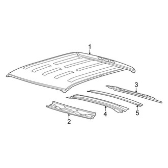 Ford OE - Roof & Components (W/O Sunroof)