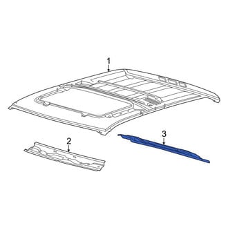 Ford OE - Rear Roof Header Panel