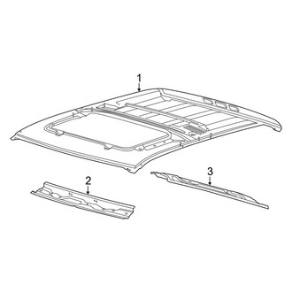 Ford OE - Roof & Components (With Sunroof)