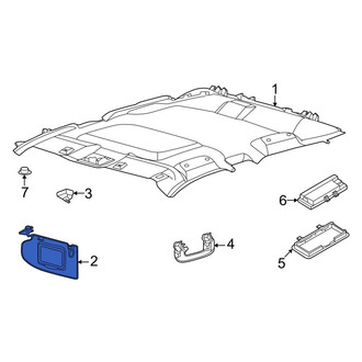 Ford OE - Right Sun Visor