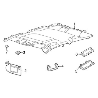 Ford OE - Roof - Interior Trim (With Sunroof)