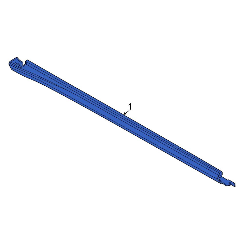 Ford OE NZ6Z60101A04A - Rear Right Rocker Panel Guard