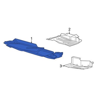 Ford OE - Rear Right Floor Pan Splash Shield