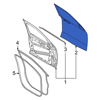 Ford OE - Rear Right Outer Door Outer Panel