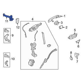 Ford OE - Front Door Check