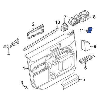 Ford OE - Right Door Lock Switch