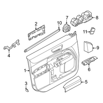 Ford OE - Front Door - Interior Trim