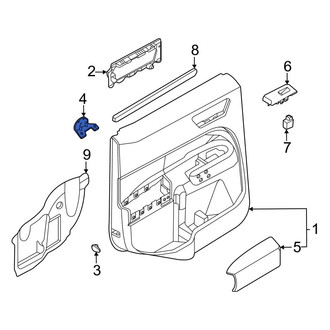 Ford OE - Rear Left Door Interior Trim Panel Bracket