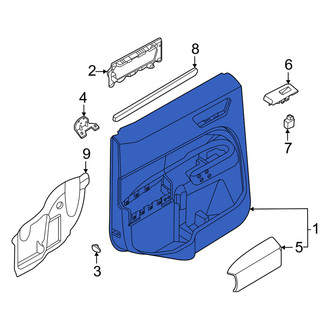 Ford OE - Rear Right Outer Door Outer Panel