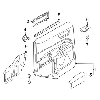 Ford OE - Rear Door - Interior Trim