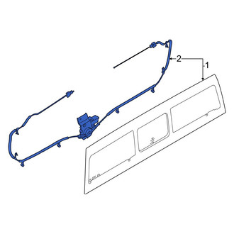 Ford OE - Rear Left Window Regulator