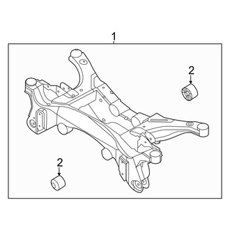Ford OE - Rear Suspension - Suspension Mounting (AWD)
