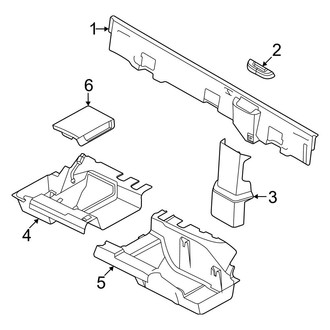 Ford OE - Rear Body & Floor - Interior Trim