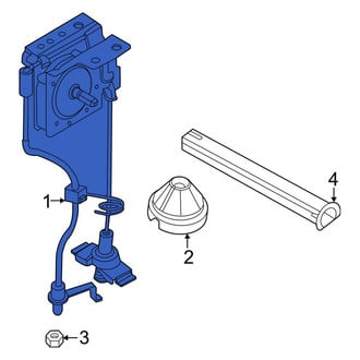 Ford OE - Rear Spare Tire Carrier