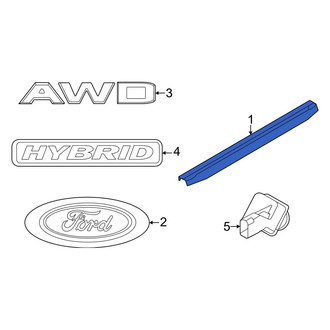 Ford OE - Rear Tailgate Molding