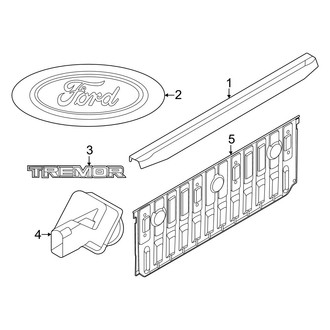 Ford OE - Tail Gate - Exterior Trim