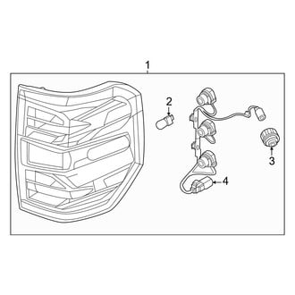 Ford OE - Rear Lamps - Tail Lamps (XL / XLT)