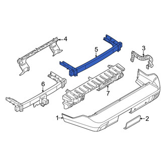 Ford OE - Rear Bumper Impact Bar