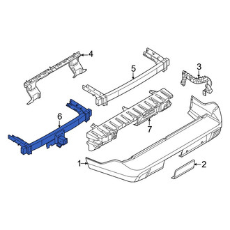 Ford OE - Rear Bumper Impact Bar