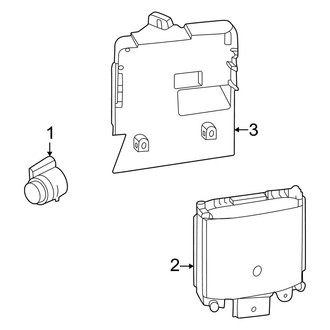 Ford OE - Rear Bumper - Electrical Components