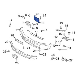 Ford OE - Front Right Bumper Face Bar Mount