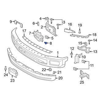 Ford OE - Fog Light Bolt
