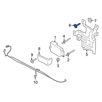 Ford OE - Valance Panel Bolt