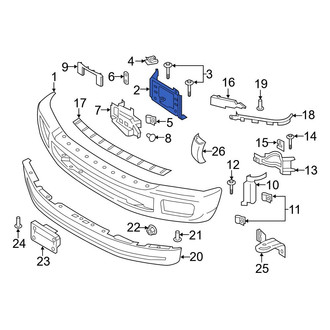 Ford OE - Front Right Bumper Face Bar Mount