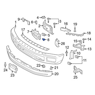 Ford OE - Fog Light Bolt