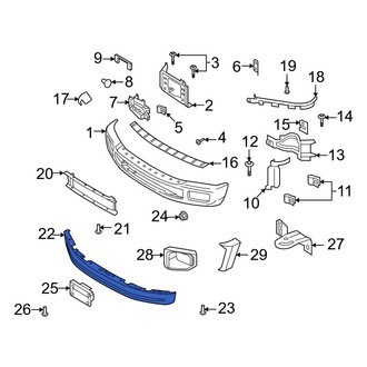 Ford OE - Front Valance Panel