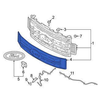 Ford OE - Front Grille Molding