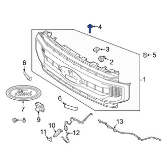 Ford OE - Upper Headlight Mounting Bolt