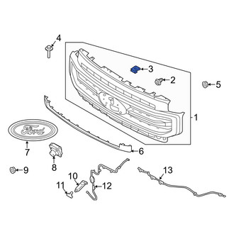 Ford OE - Grille Retainer