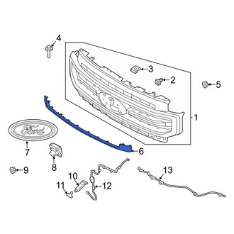 Ford OE - Front Lower Grille Molding
