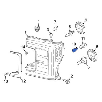 Ford OE - Front Turn Signal Light Bulb