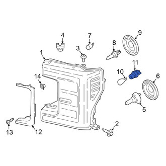 Ford OE - Front Turn Signal Light Socket