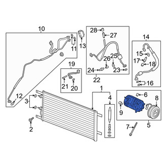 Ford OE - A/C Compressor