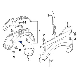 Ford OE - Fender Liner Screw