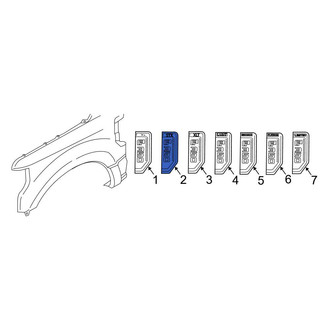 Ford OE - Front Right Fender Emblem
