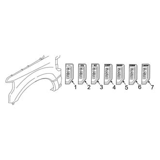 Ford OE - Fender - Exterior Trim (Nameplates)