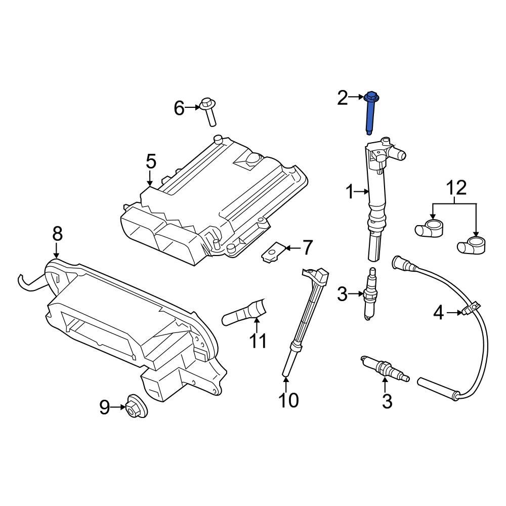 Ford OE W709845S437 Ignition Coil Bolt