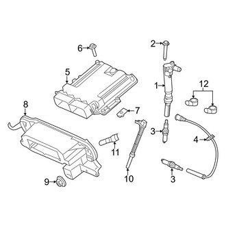 Ford OE - Electrical - Ignition System (Regular Cab / SuperCab / Crew Cab 6.2L)