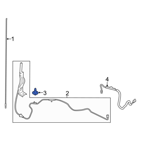 Radio Antenna Base Screw