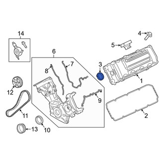 Ford OE - Engine Timing Cover Seal