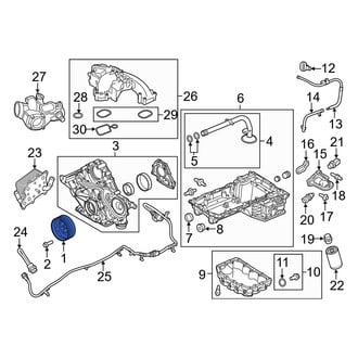 Ford OE - Engine Crankshaft Pulley