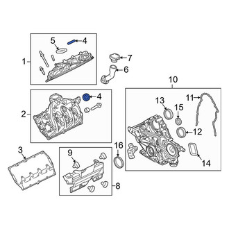Ford OE - Engine Valve Cover Washer Seal
