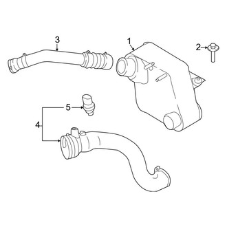 Ford OE - Cooling - Intercooler (Cooler & Ducts), (Regular Cab / SuperCab / Crew Cab 6.7L)