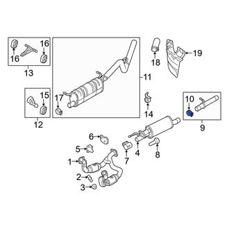 Ford OE - Exhaust Clamp